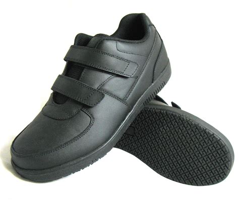 extra wide men's velcro sneakers.